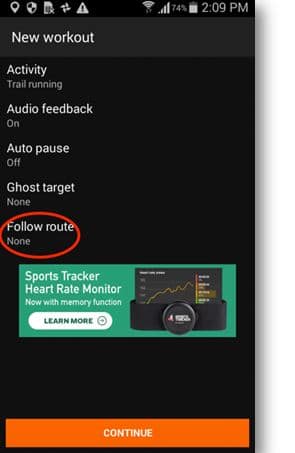 followroute - Sports Tracker