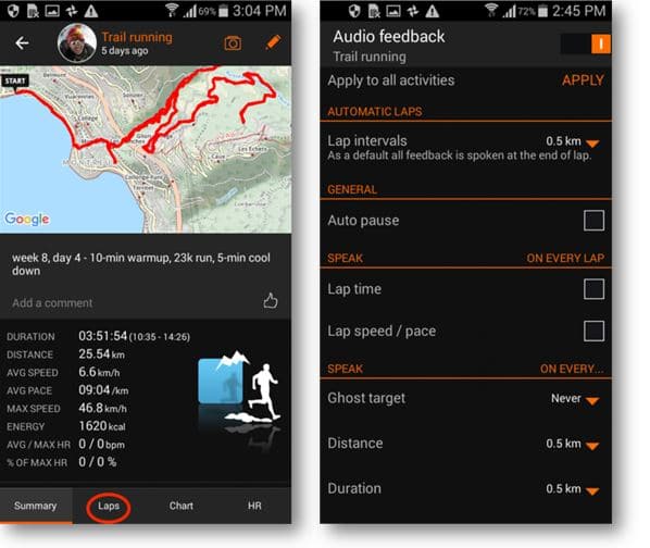 screenshots2 - Sports Tracker